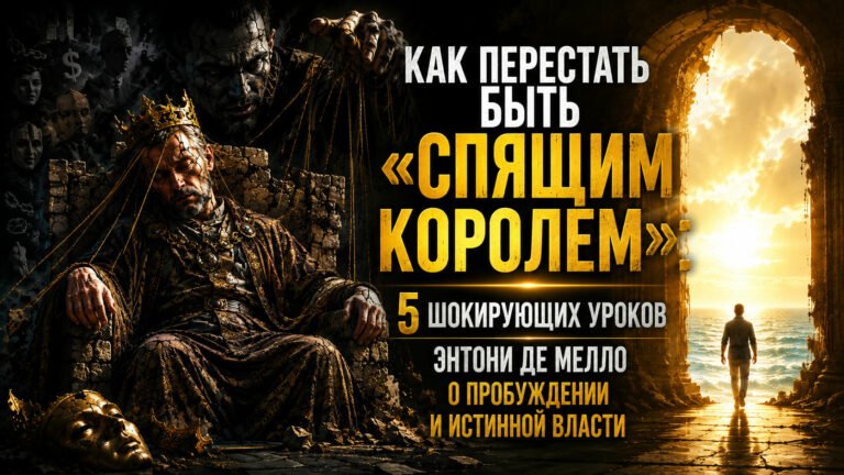5 уроков Энтони де Мелло о пробуждении и освобождении от иллюзий