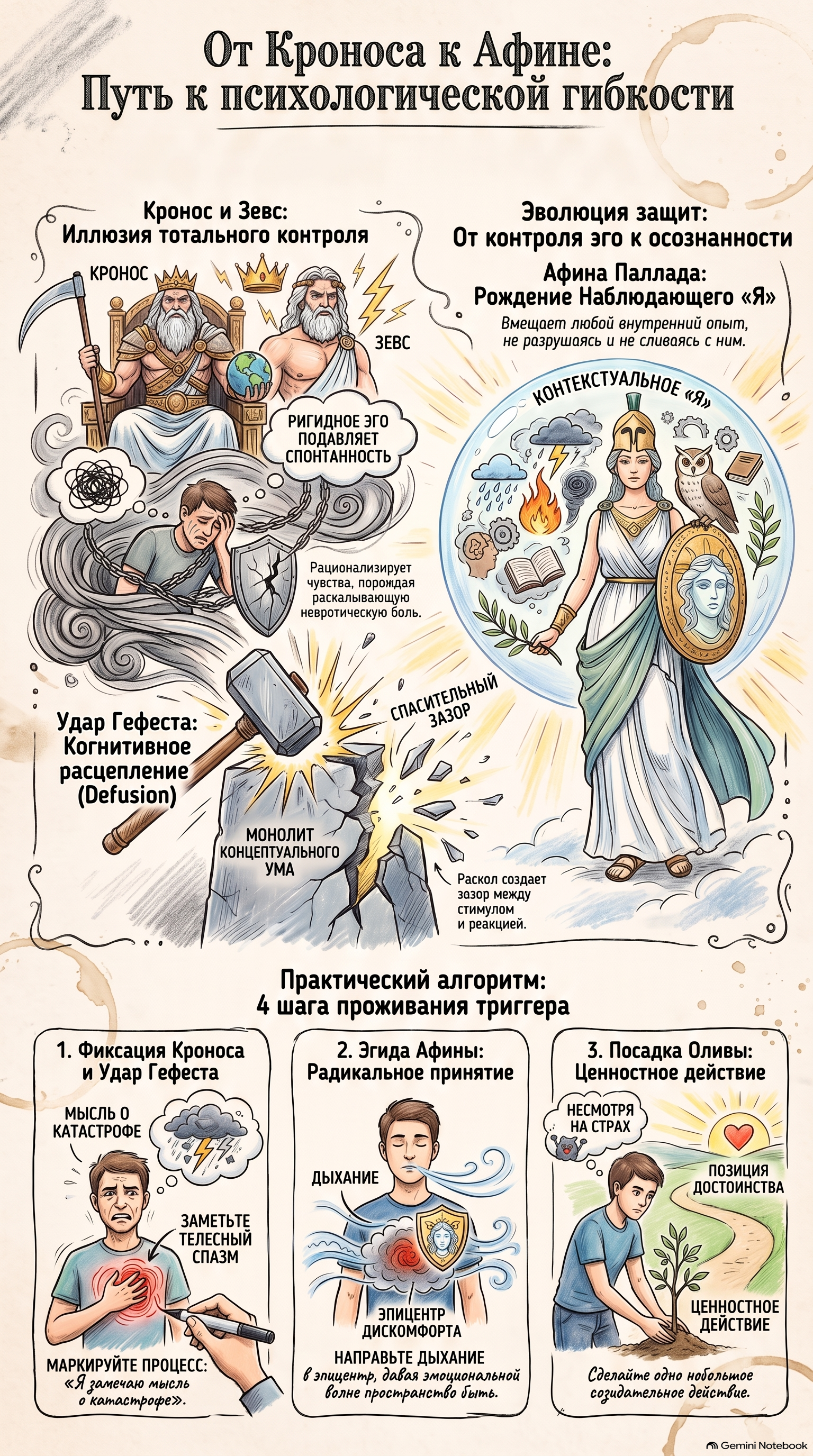 Путь к психологической гибкости: практический алгоритм